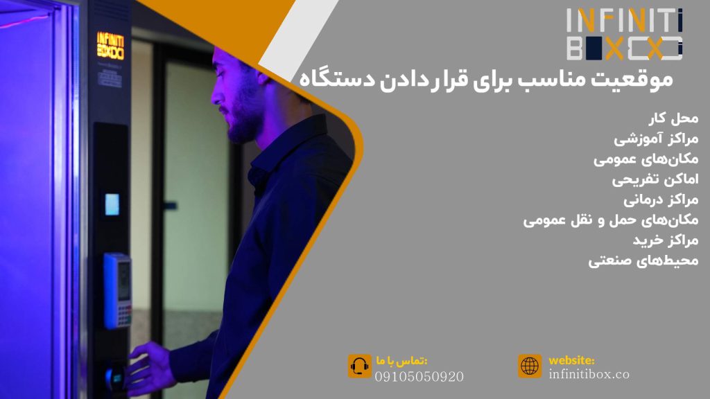 محل مناسب برای وندینگ غذا