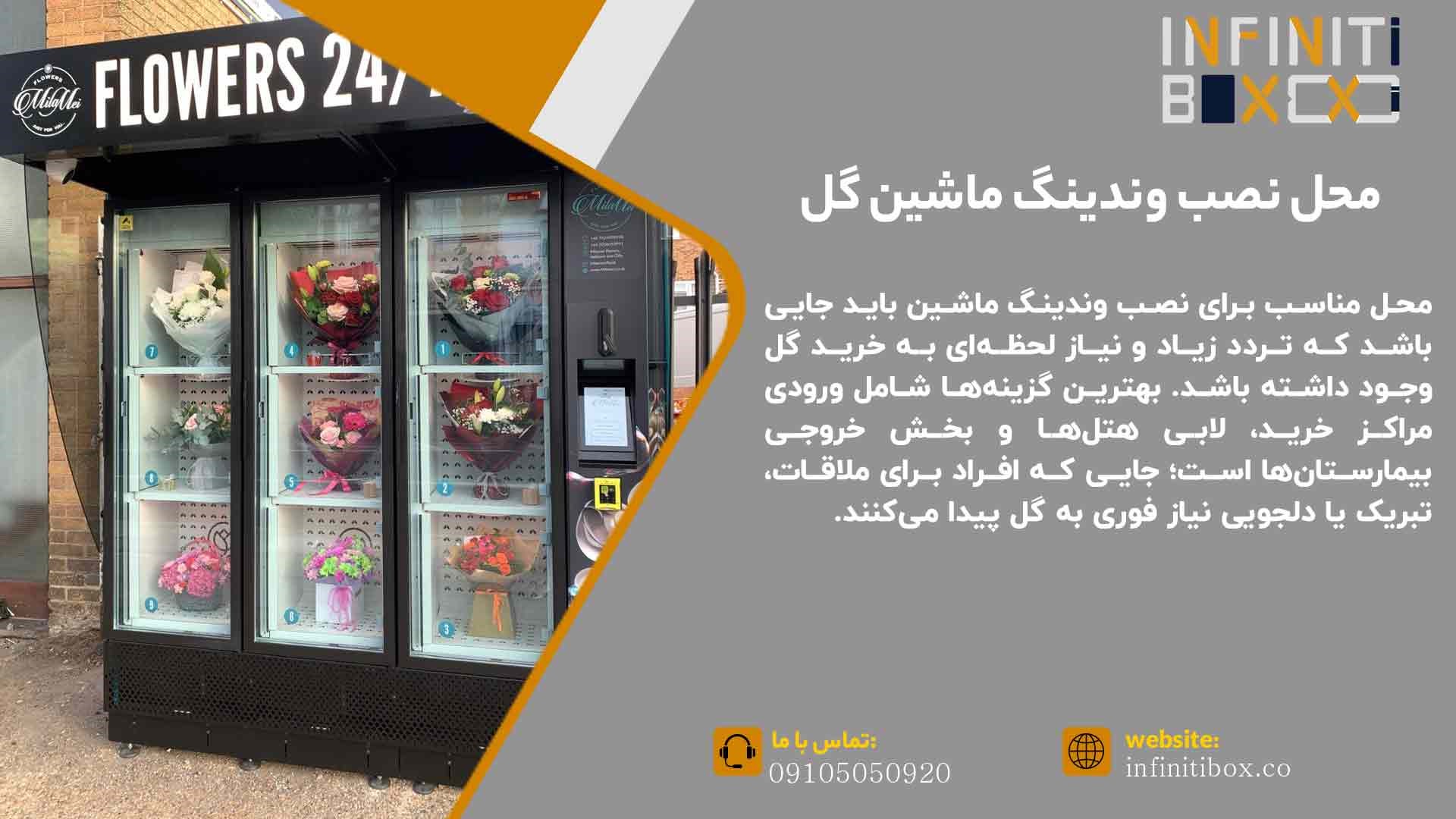 محل نصب وندینگ ماشین گل